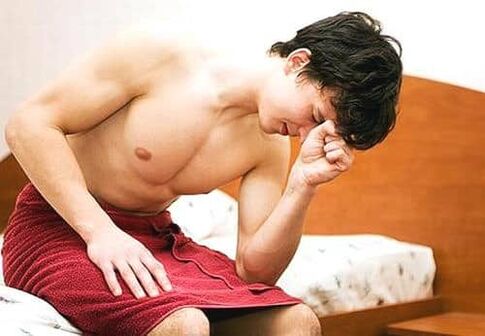 Bad sleep can be a symptom of chronic prostatitis