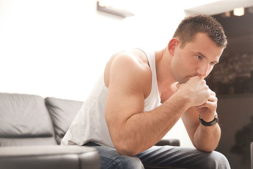 Stress is one of the causes of prostatitis in men